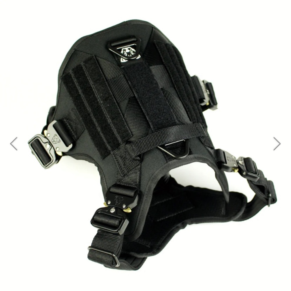 🔥NEW WITH TAG MEDIUM DOG HARNESS ALPINEDOGCO. HNTR 3.0 BLACKOUT METAL CLIPS🔥